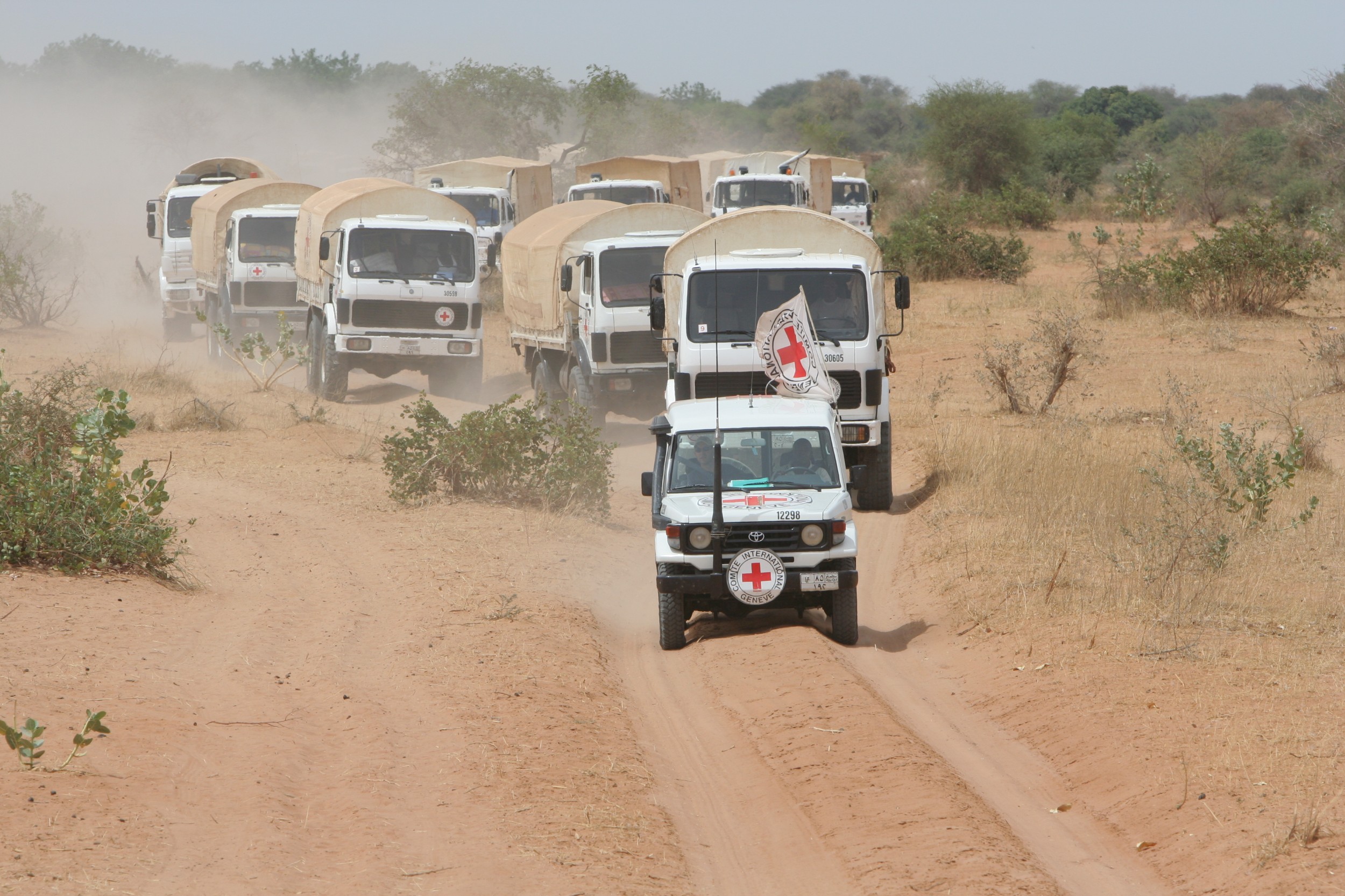 ICRC convoy between Gereida and Alfashir