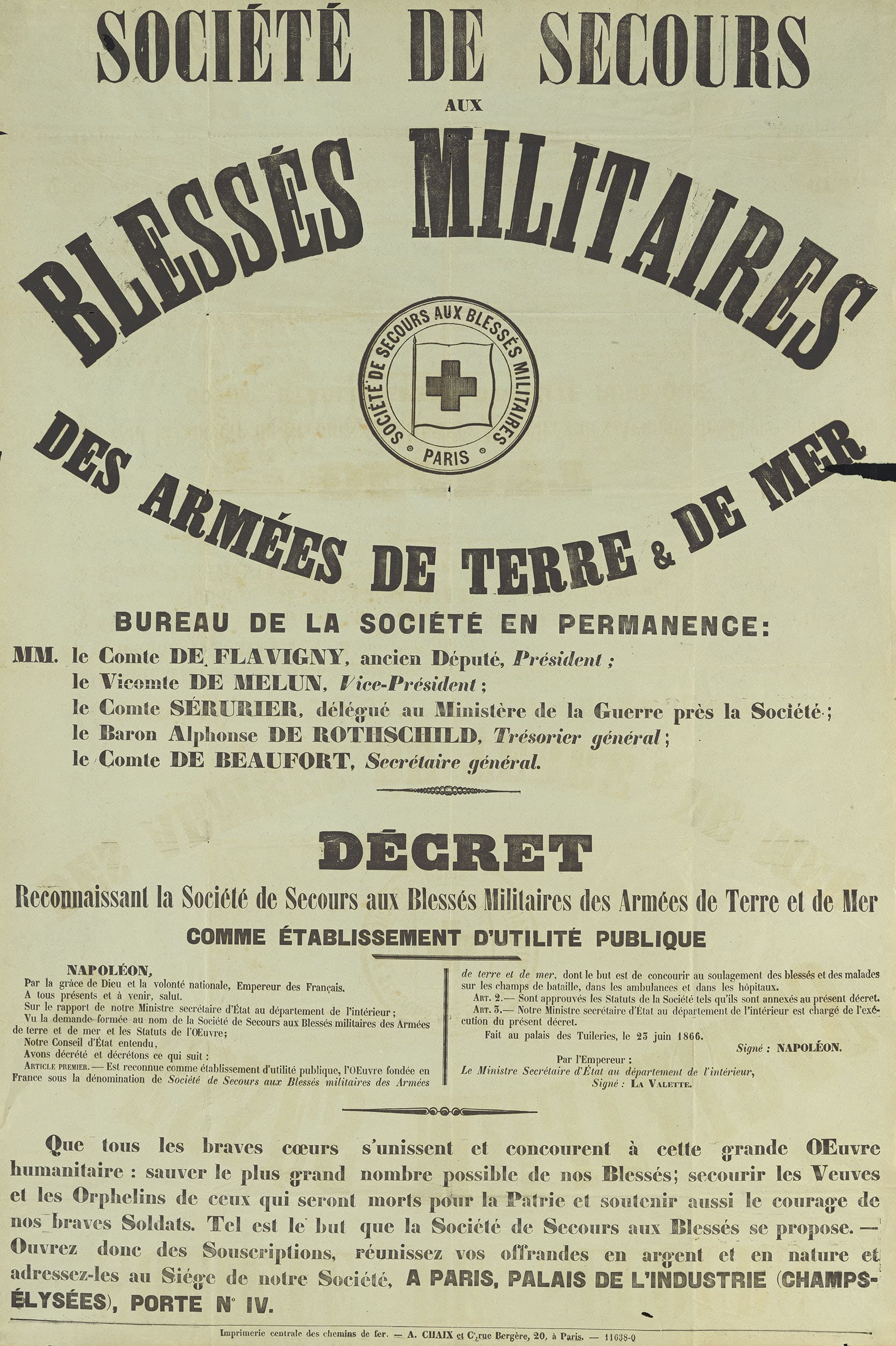 Société de secours des blessés militaires des armées de terre et de mer