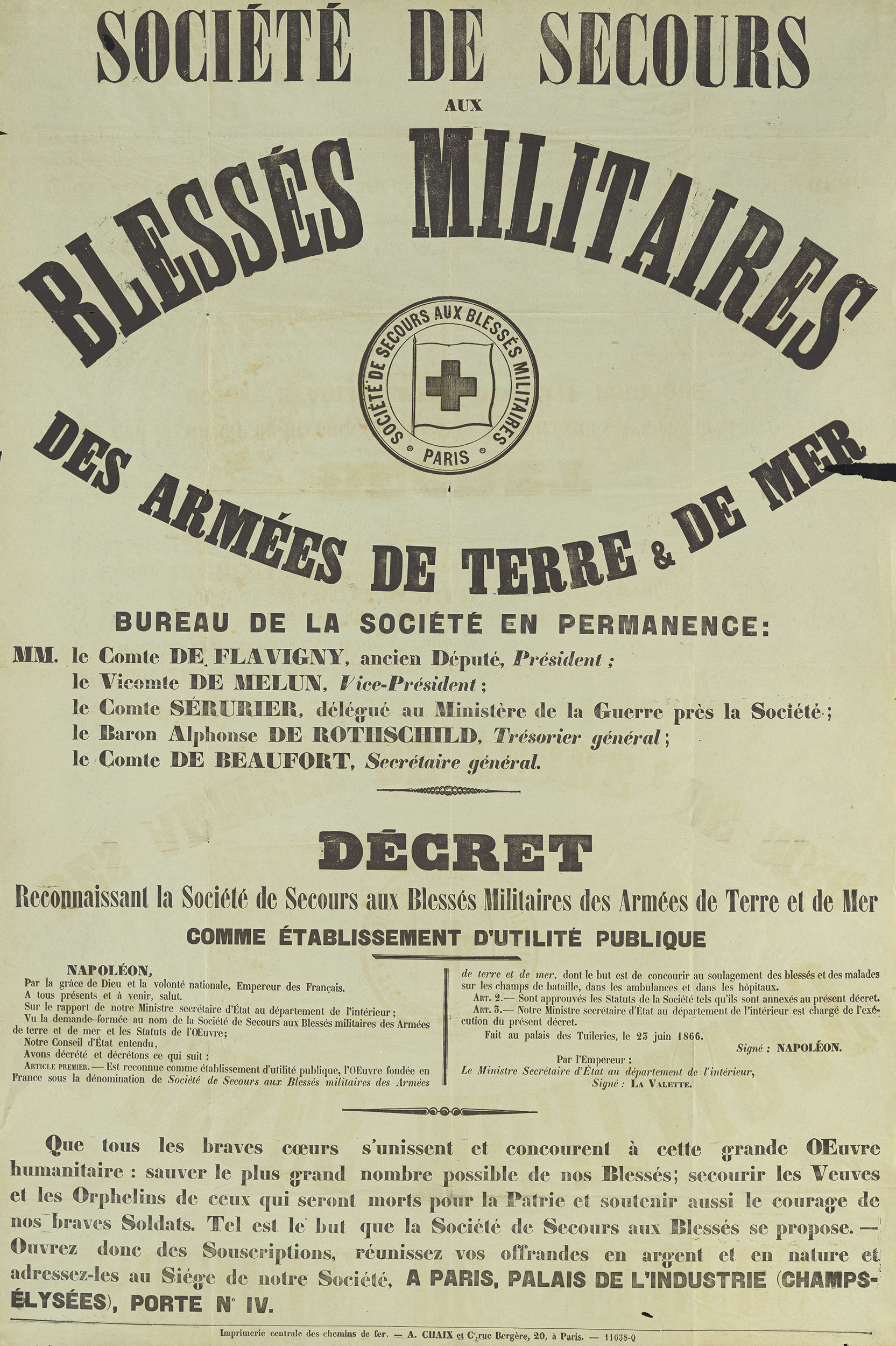 French Society for the Relief of Military Wounded of the Army and Navy