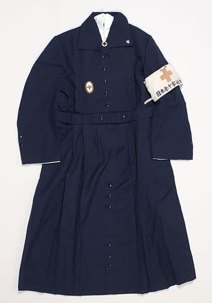 Dress of a nurse’s uniform