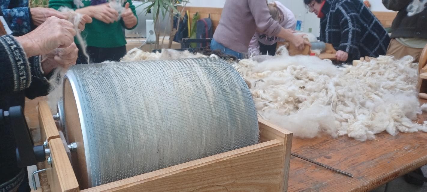 Dimanche solidaire: Atelier de transformation de laine