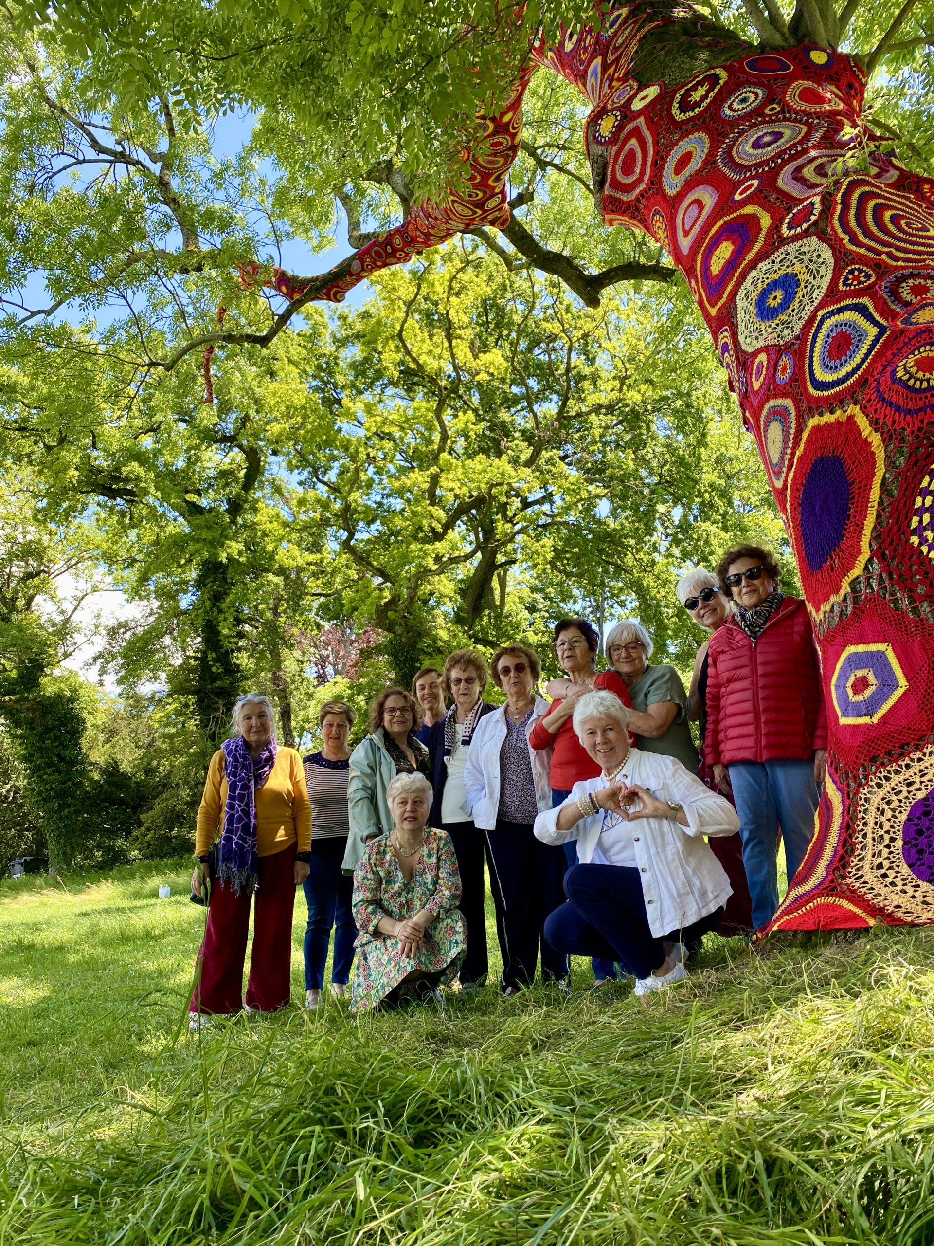 Knitting workshop with tricrochet association